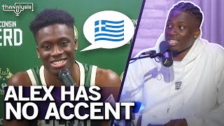 Why does Alex Antetokounmpo have not accent!?! | Thanalysis