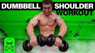 Intense 6 Minute Dumbbell Shoulder Workout