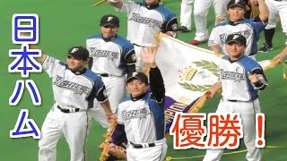 日本ハム  パ・リーグ優勝の瞬間！