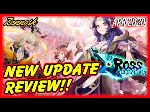 Xross Chronicle New Update Review! New 4* Character! Equipment Draw Effect Adjustment Feature!!