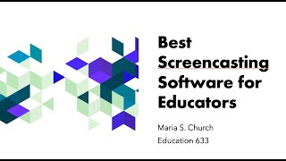 Best Screencasting Software for Educators