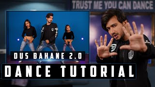 Dance Tutorial Dus Bahane 2.0 | Step By Step | Vicky Patel Choreography | Bollywood Hip Hop