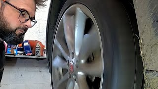 jaguar xf front wheel bearing replacement