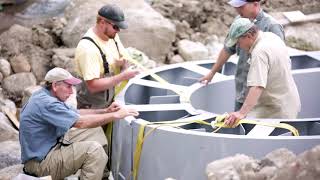 Manchester Students Install Fish Ladder