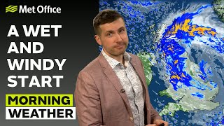 09/04/24 – Further rain and wind this morning – Morning Weather Forecast UK – Met Office Weather