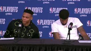 Westbrook Next Question post game interview