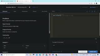 Number Mirror - Codechef using python #codechefsolution #python #coding #programming