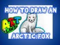 How to Draw an ARCTIC FOX