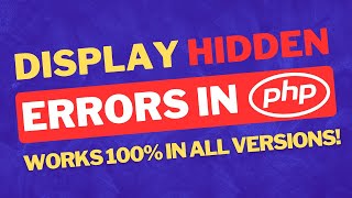 Display All Errors in All PHP Versions