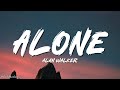 Alan Walker - Alone (Lyrics)