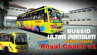 Surprice Private Livery for BUSSID & ETS2 #royalcoachv1 #shrikriahnav2  @TeamTNBROfficial