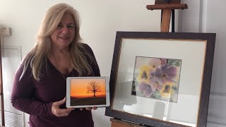 Introducing “Southern Sunset” Watercolour Painting Class with Doris Pontieri