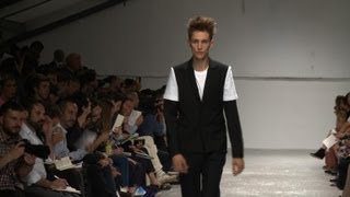 Paris / Krisvanassche Spring /Summer 2013 Menswear Fashion Show with interview