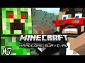 Minecraft: Hardcore Survival Let's Play Ep. 7 -  RISKY DECISIONS