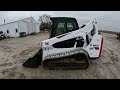 2019 bobcat t590 skid steer walk around u0026 operational video $39 900