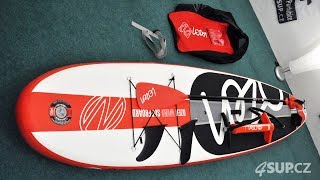 [PADLUJTE.CZ] Paddleboard LOZEN Windsup 10,6 - nafukovací paddleboard a windsurfing