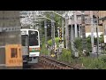 東海道本線２１１系普通列車島田行き新蒲原駅発車シーン2020.10.18.