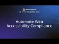 Automate Web Accessibility Compliance with BrowserStack