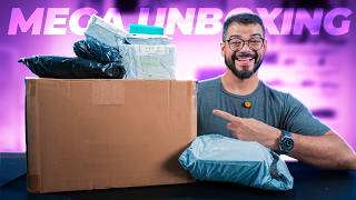 MEGA UNBOXING DE PRODUTOS IMPORTADOS E NACIONAIS #117