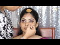 simple muhurtam look instaglam makeovers by mubeen