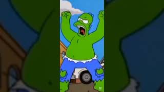 Homero Se Vengara Del Mundo Porque Piensa Que Es Hulk