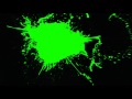 FREE HD Green Screen SPLATTER for PAINT OR BLOOD