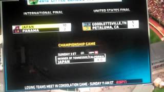 LLWS 2012: Lorenzo Butler 3-run home run