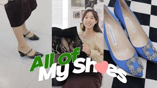 All of my shoes🥰 최희의 웨딩슈즈부터 찐템 운동화까지👟 아기와 엄마의 모녀 커플신발도 공개합니다🎀 | 최희로그(웨딩 슈즈, 컨버스, 뉴발란스, 스니커즈, 아나운서화)