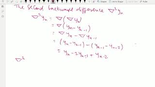 Numerical Methods and Analysis ( Backward Differences ) -52.