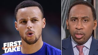 Stephen A. is worried about Steph Curry's return to the Warriors | First Take