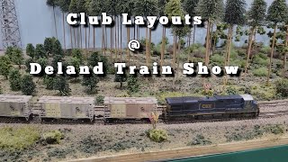 Train Layouts  At The Deland Train Show January 2025