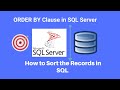 ORDER BY Clause in SQL | SQL tutorial 2021