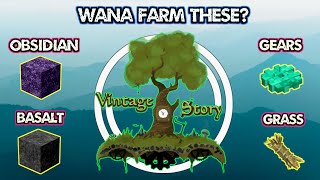 Secret Vintage Story Farm Tech (Obsidian, Basalt, Temporal Gears & Grass)