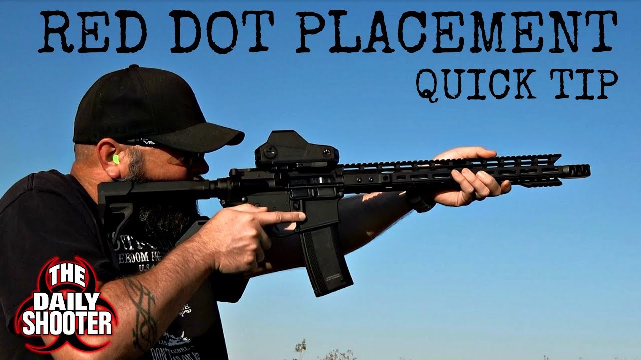 Red Dot Placement Daily Shooter Quick Tip Aro News