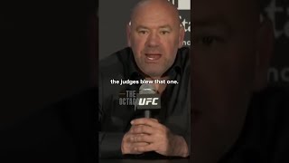 Dana White On Sterling vs Yan: The Judges Blew It