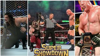 WWE Super Showdown 2020 Match Card &Winner Predictions, Goldberg Vs Fiend !