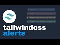 alert using only tailwindcss - very easy!