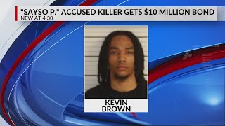 Rapper 'Sayso P.' accused killer gets $10 million bond