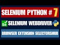 Selenium Python #7 | Browser Extension and SelectorsHub