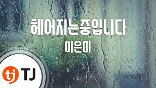 [TJ노래방 / 남자키] 헤어지는중입니다 - 이은미 / TJ Karaoke