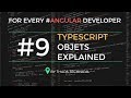 Typescript Tutorial for Beginners in Hindi #9: Object in Typescript in Hindi | Typescript Object