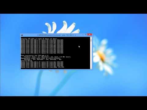 How do you stop a continuous ping?