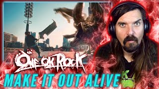 First Time Hearing // ONE OK ROCK × Monster Hunter Now - Make It Out Alive REACTION