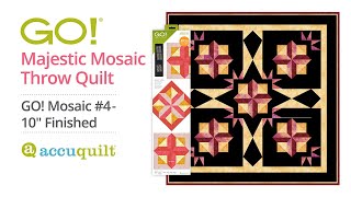 How to Make a Mosaic Throw Quilt with This Free Pattern