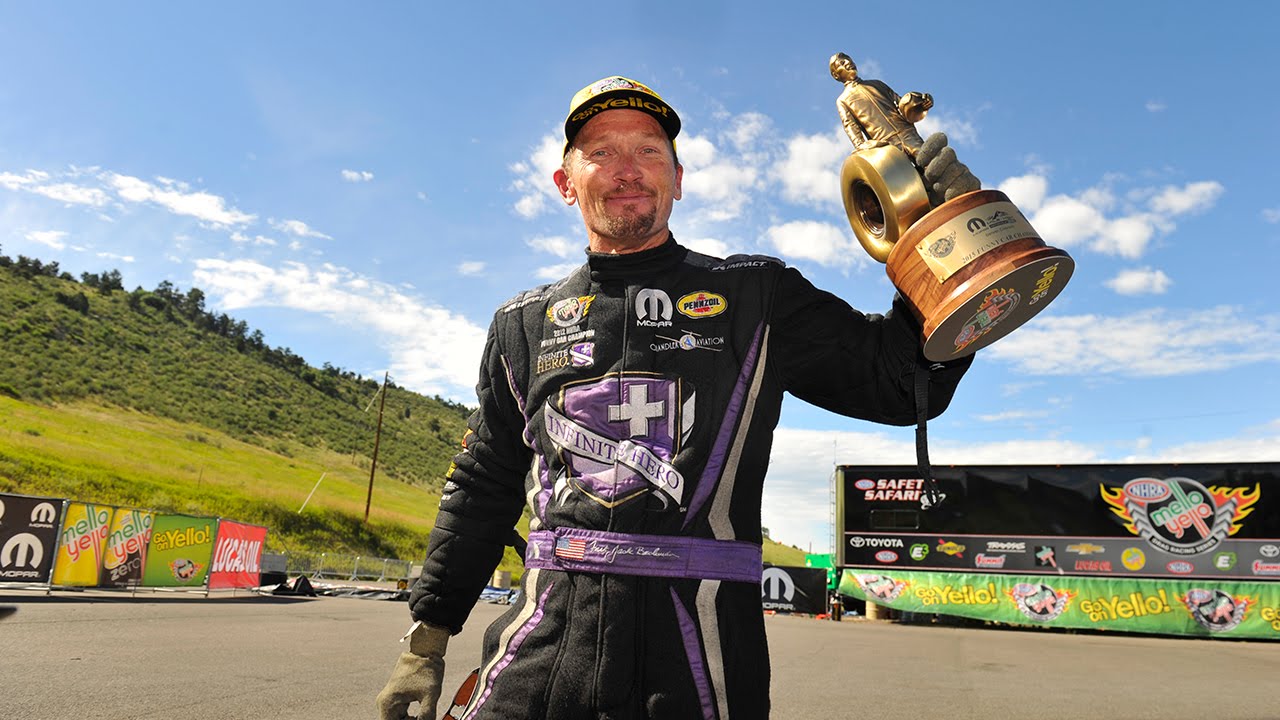 Beckman Beats Force To Raise The Wally In Denver #NHRA - YouTube