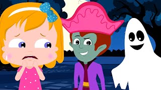 Kaboochi Kids Fun Halloween Dance Song & Cartoon Video by @cherrytreenurseryrhymes