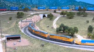 Tehachapi Loop Stack Train in N scale