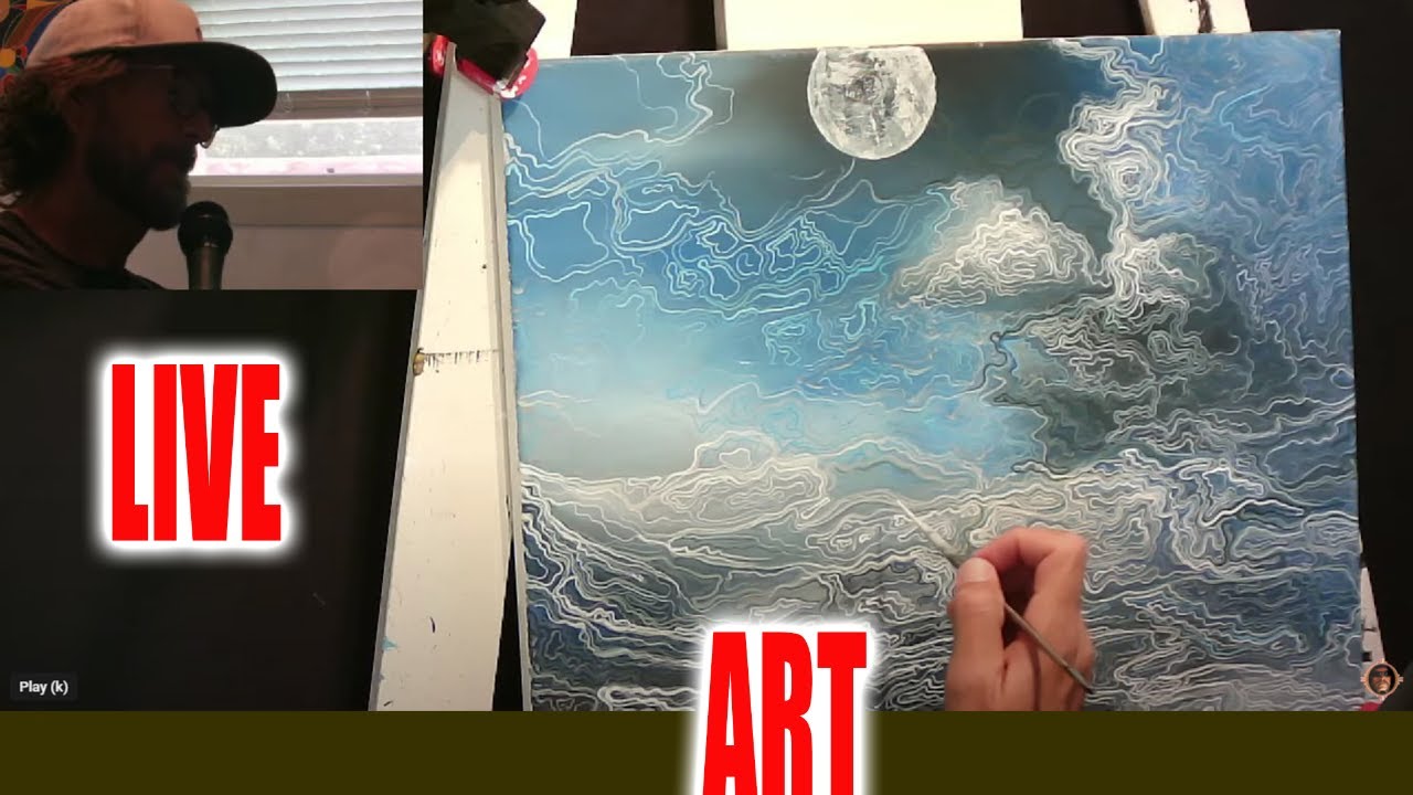 Live Painting Show Art Youtube