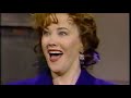 Catherine O'Hara on Letterman 1989