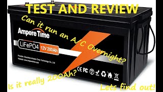 Ampere Time 200Ah LifeP04 Test \u0026 Review